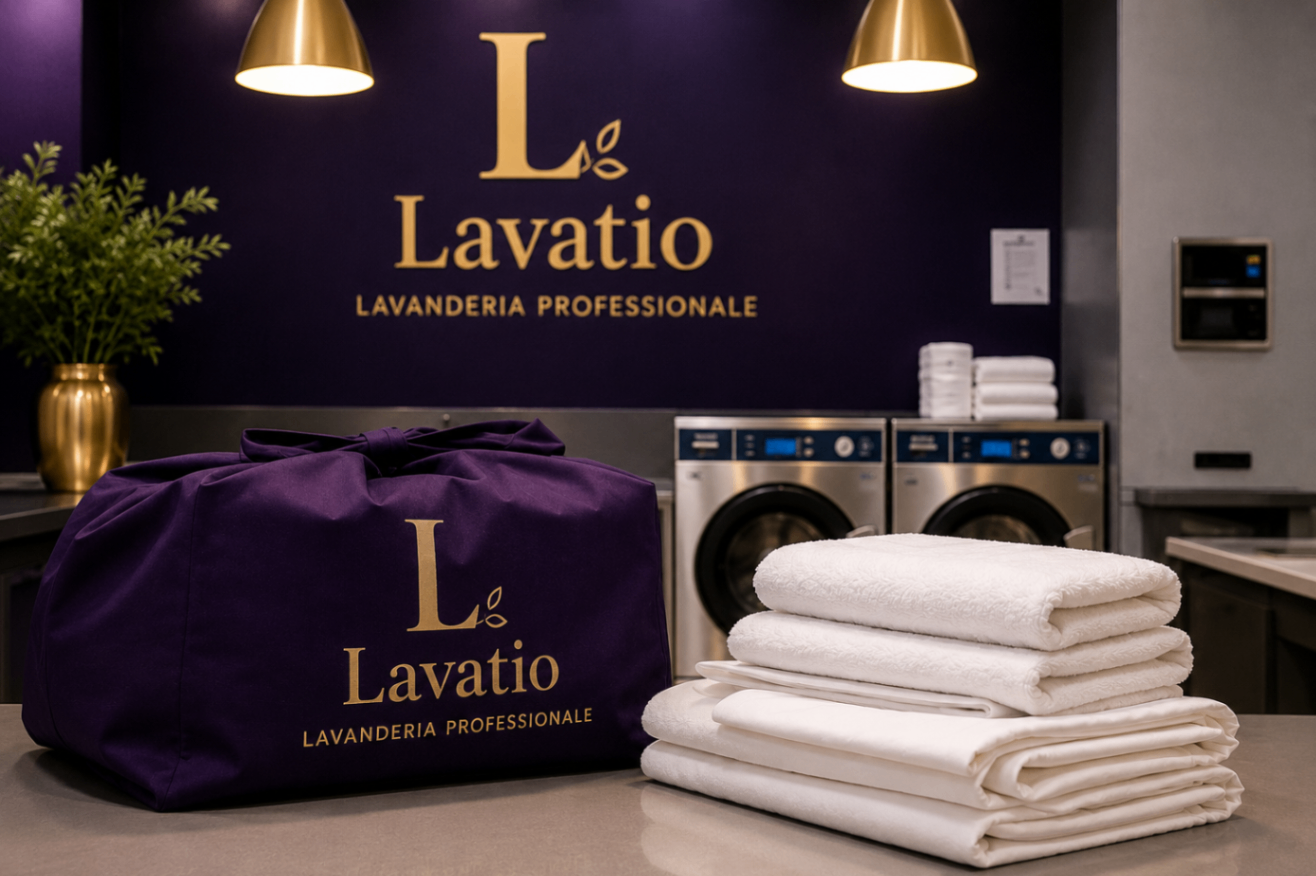 Laundry service for B&Bs, hotels and holiday rentals in Rome — professional linen service by Lavatio